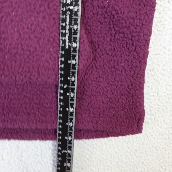 Victoria Secret Hoodie Women Extra Small Pink Pull Over Sweater Deep Pile Fleece - Picture 6 of 8